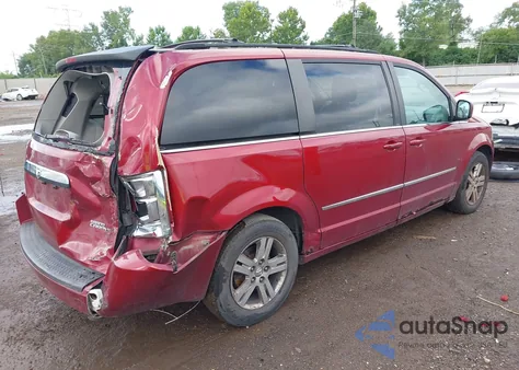 2010 Dodge Grand Caravan Sxt из США, поврежденный, VIN 2D4RN5DX8AR477332